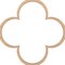 Ekena Millwork 33W x 33H x 38T Small Woodall Decorative Fretwork Wood Ceiling Panels, Hickory CELW33X33X0375WDLHI - alternate 6